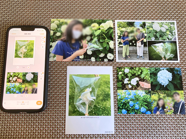 Googleフォトの写真をiPhoneアプリさくっとプリントで印刷